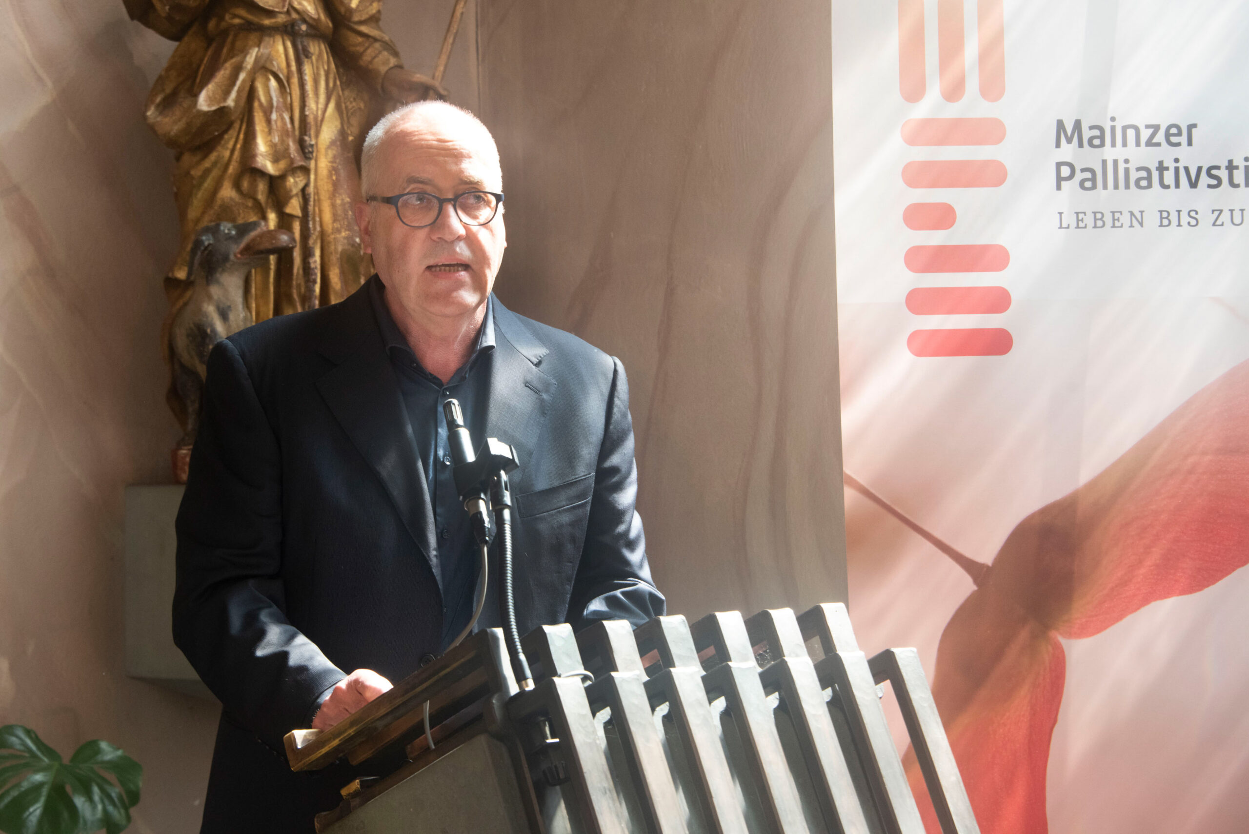 Verleihung des Cicely Saunders-Preises der Mainzer Palliativstiftung an Herrn Pfarrer Dr. h.c. Erhard Weiher – Foto: Thomas Boehm