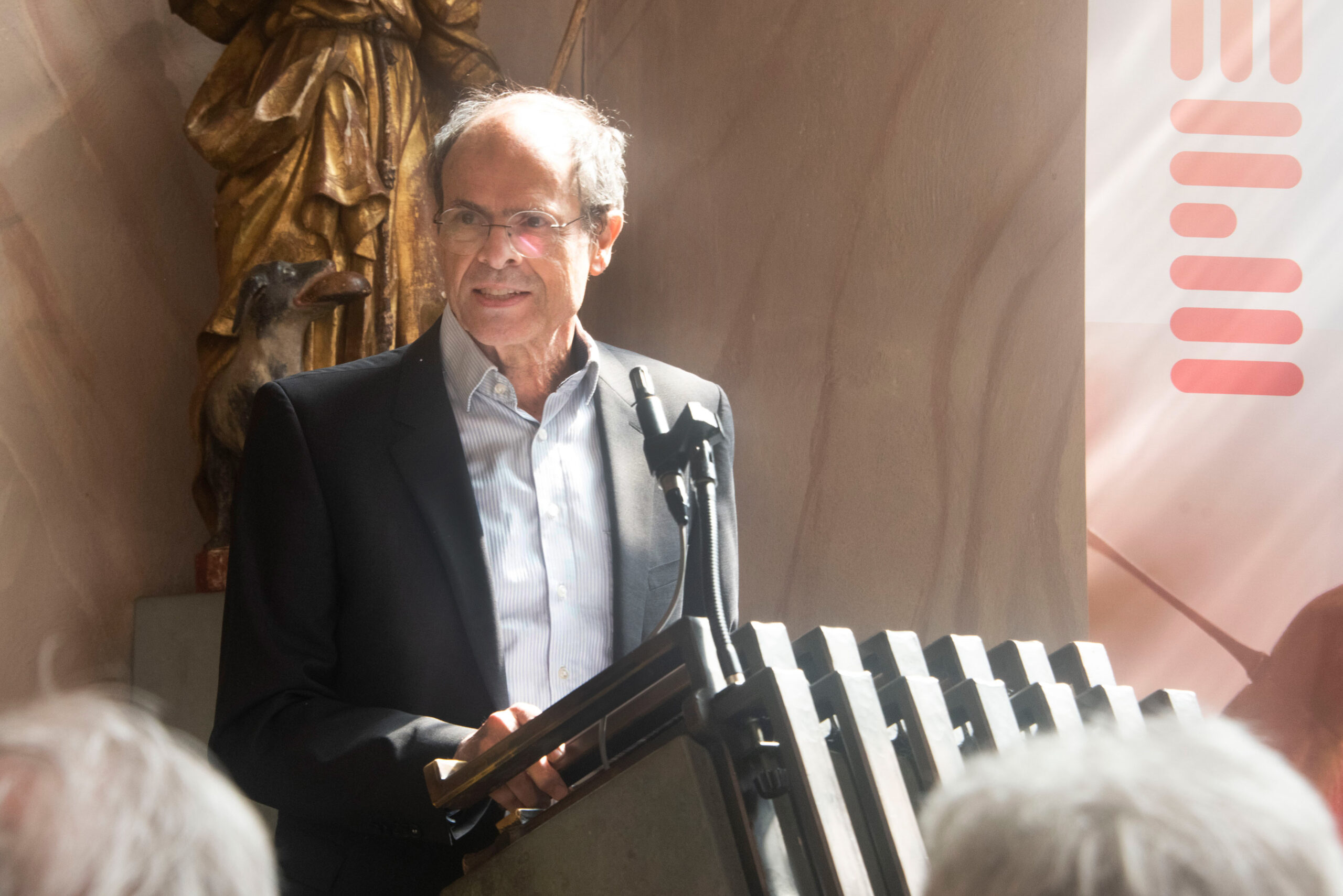 Verleihung des Cicely Saunders-Preises der Mainzer Palliativstiftung an Herrn Pfarrer Dr. h.c. Erhard Weiher – Foto: Thomas Boehm