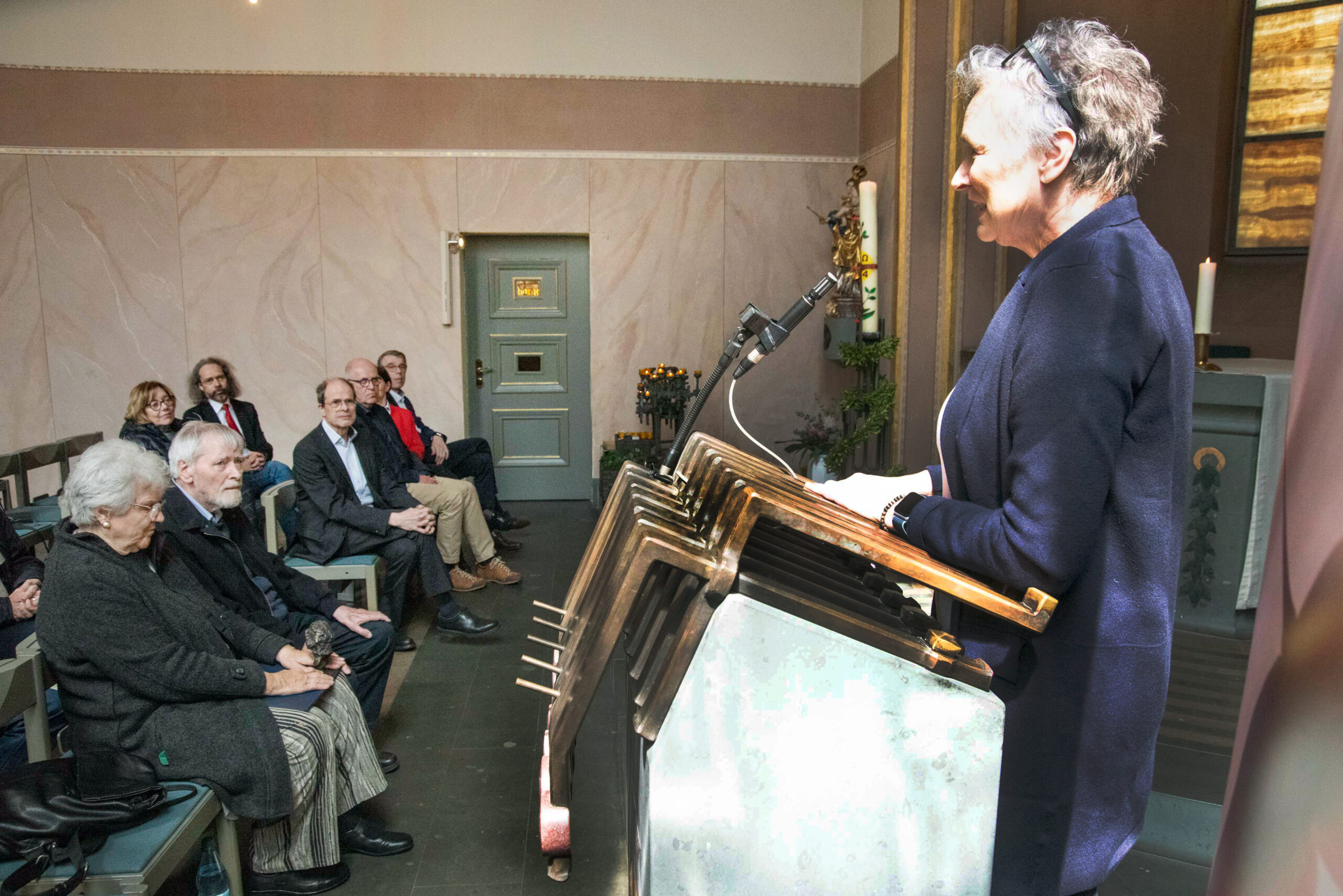 Verleihung des Cicely Saunders-Preises der Mainzer Palliativstiftung an Herrn Pfarrer Dr. h.c. Erhard Weiher – Foto: Thomas Boehm